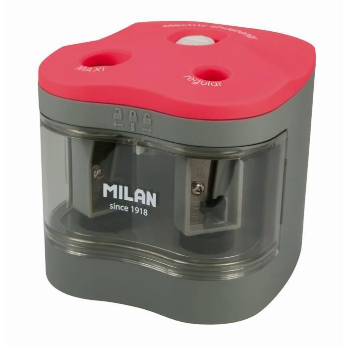Taille-crayon électrique MILAN Power Sharp 2 trous