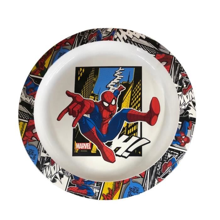 ASSIETTE 20CM SPIDERMAN