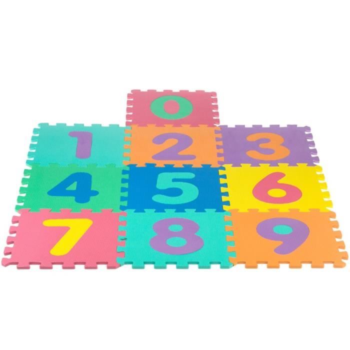 Tapis de puzzle en caoutchouc EVA numéros CB Toys