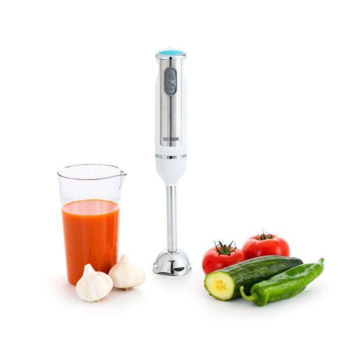 Mixeur plongeant Dcook 8414793642477 Acier inoxydable Blanc