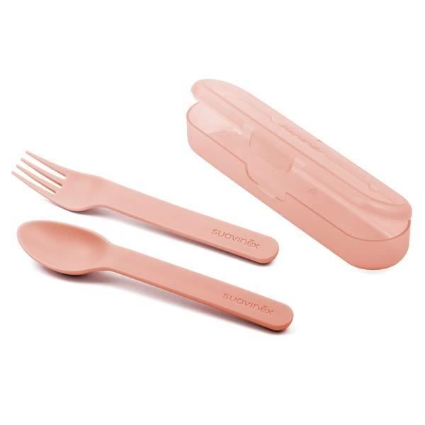 Suavinex Alimentation Set de Couverts +12m Into the Forest Rose