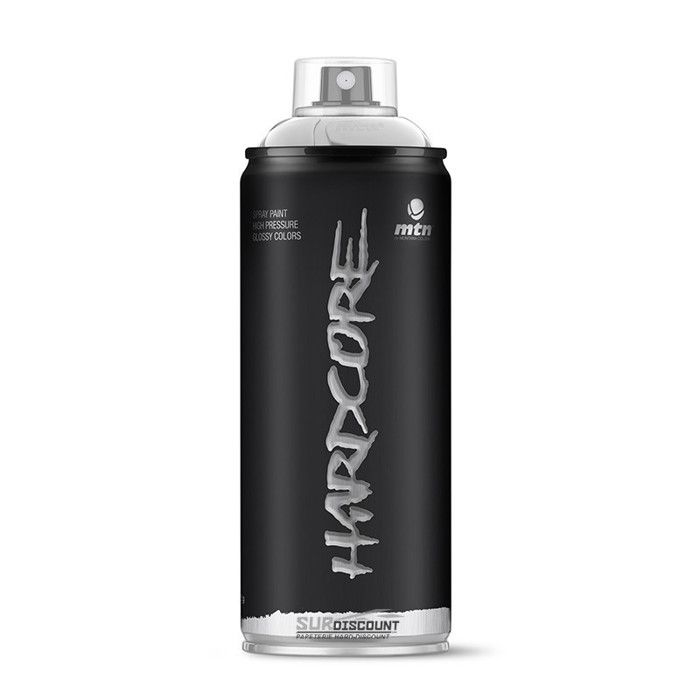 BOMBE DE PEINTURE MTN HARDCORE - 400 ML - CHROME