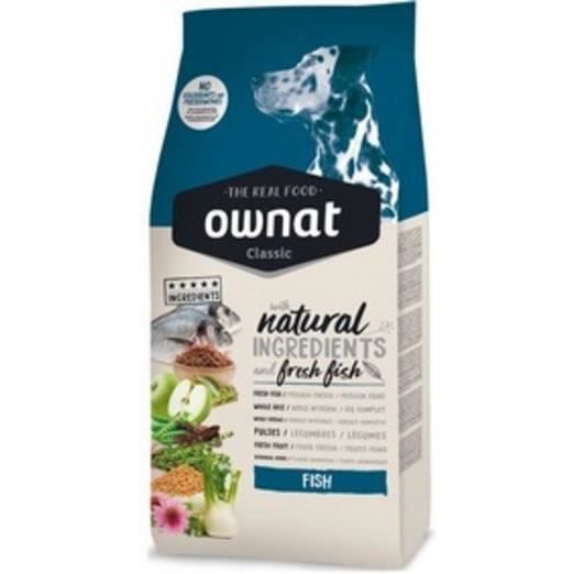 Croquettes pour chien OWNAT CLASSIC POISSON 20KG