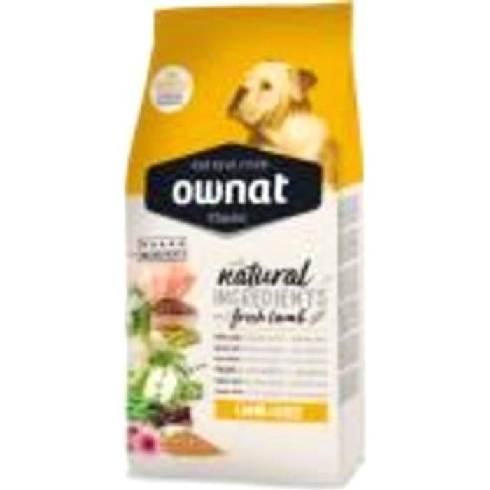 Ownat Classic Chien Agneau et Riz 20kg