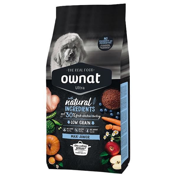 Ownat Ultra Chien Croquettes Junior Grande Race 14kg