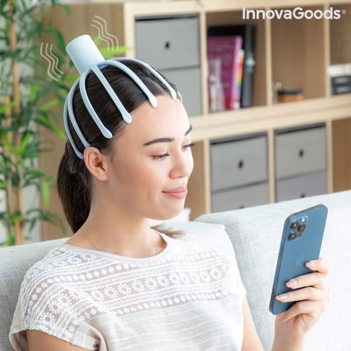 Masseur de Tête Rechargeable Helax InnovaGoods -  -  - InnovaGoods