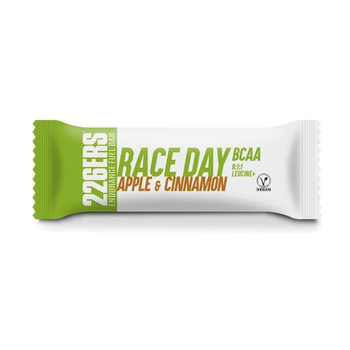 226ERS - Barre énergétique jour de course avec pomme et cannelle BCAAS 1 barre de 40g (Cannelle - Pomme)