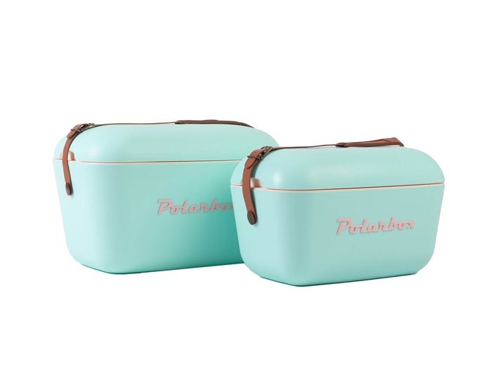Glacière portable - Polarbox - Rétro Vintage - 20 l - Vert - Poignée ergonomique