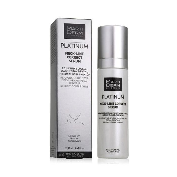 Sérum Correcteur Cou - MARTIDERM - Platinum - Raffermissant - Anti-rides - Gel