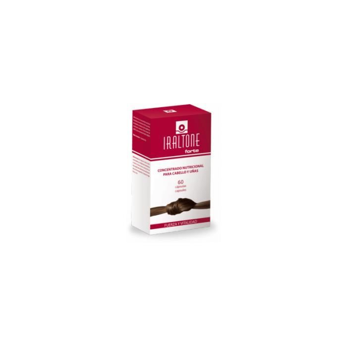 Complément alimentaire - Iraltone - Forte - 60 capsules - Adulte - Femme