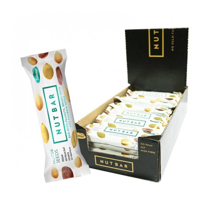 Nut Bars - Noix & Graines - TEKMAR ( 28 Barres )