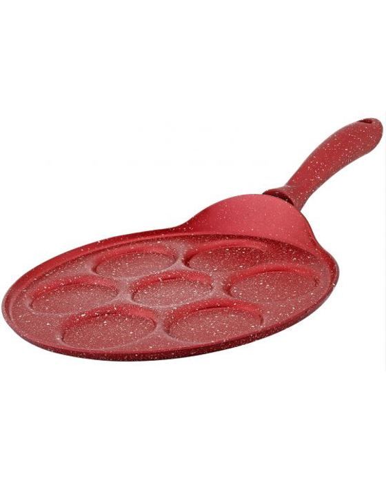 Multi crêpière – Ø 26 cm – Épaisseur 3 mm – Avec manche – Couleur Aléatoire