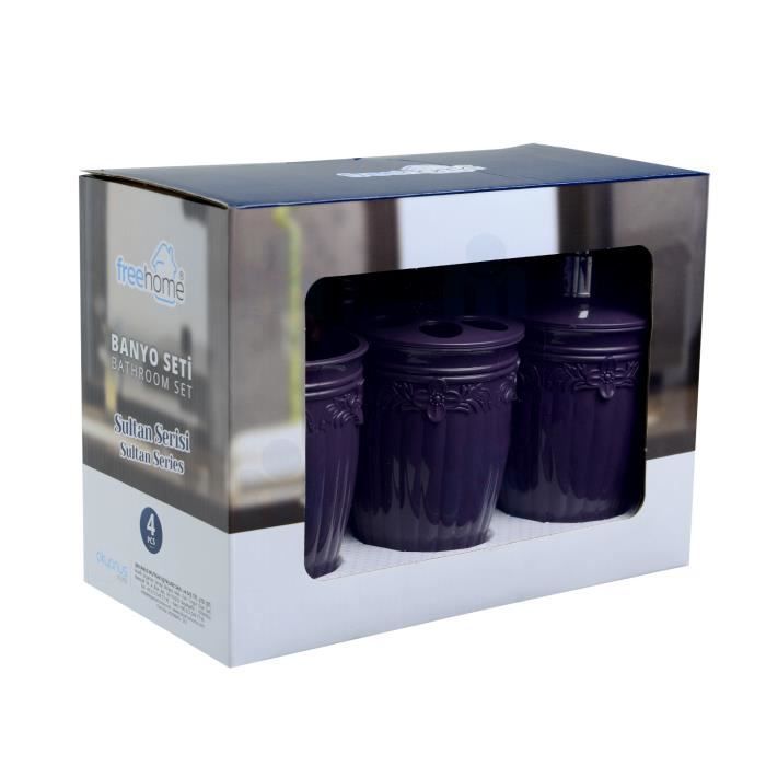 ENSEMBLE DE SALLE DE BAIN SULTAN (4 PIECES)