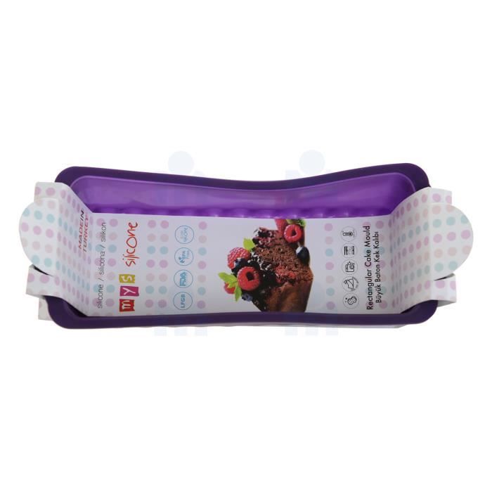 Moule à cake en silicone 11x28x6cm   MYS SILICONE