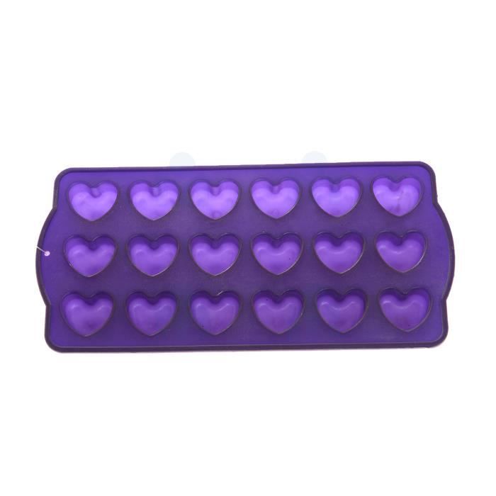 Moule à chocolat en silicone en forme de cœur   MYS SILICONE