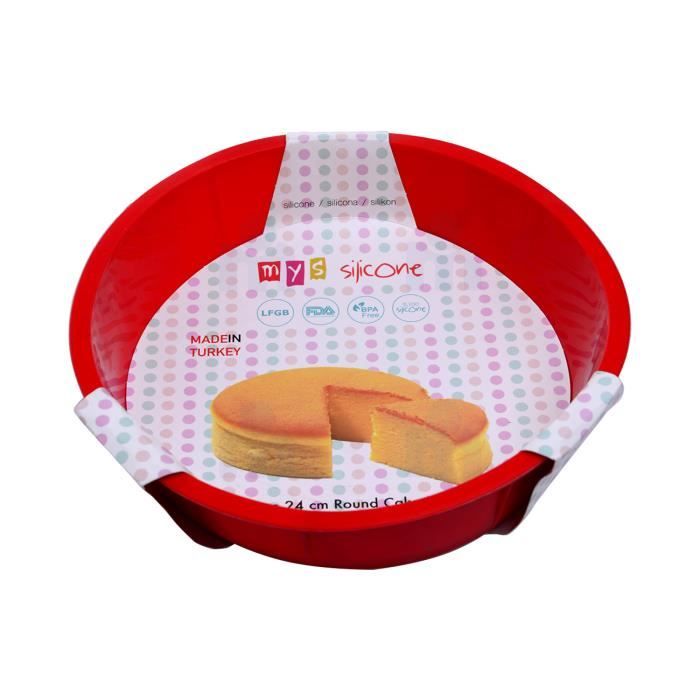 Moule à manque en silicone 24cm MYS SILICONE - Couleur aléatoire