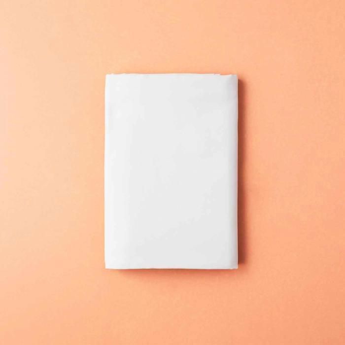 Drap elastique (160x200x35) - Double - Crème