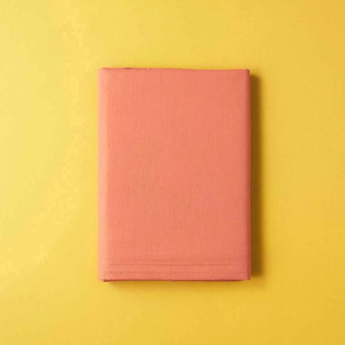 Drap élastique (160x260x35) - Double - Rouge brique