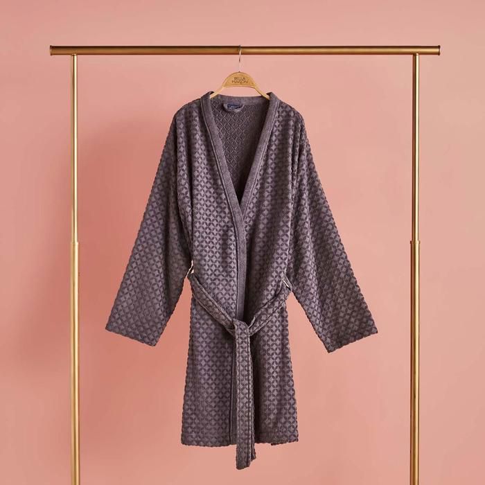 Peignoir unisex - Anthracite
