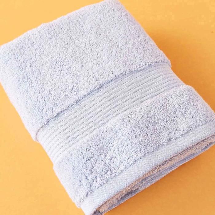 Serviettes pour le visage Premium 50x90 - Bleu clair