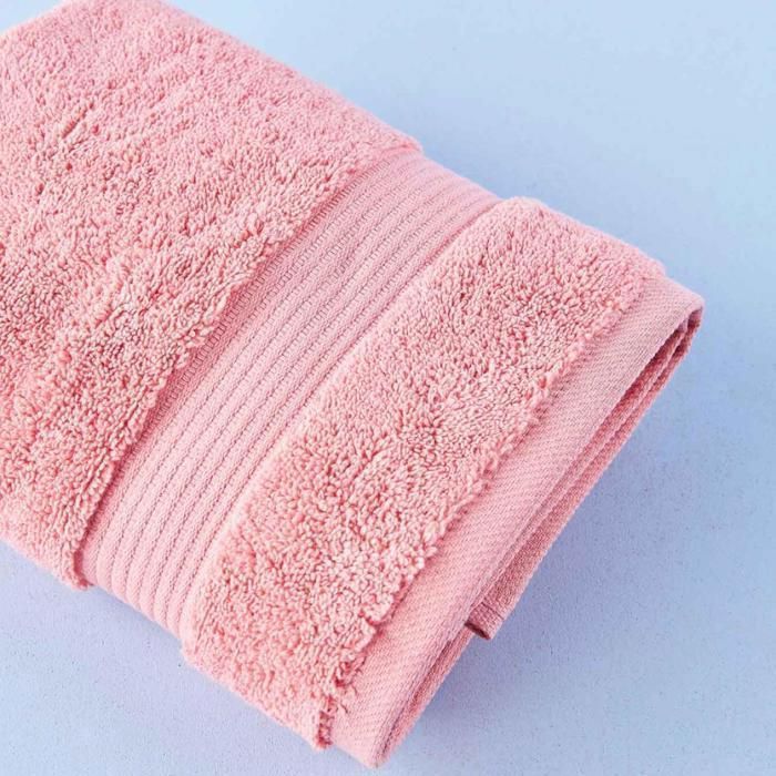 Serviettes pour le visage Premium 50x90 - Rose pâle