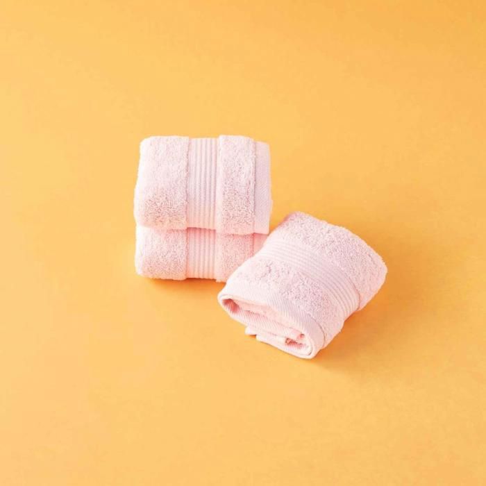Serviettes pour les mains Premium 30x50 - 3pcs - Rose