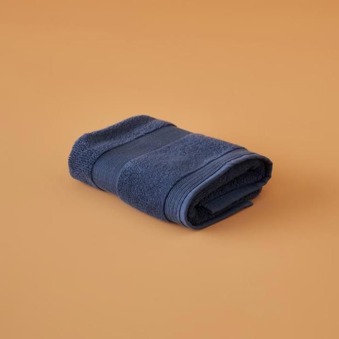 Serviette pour le visage Premium 50x90 - Bleu marine