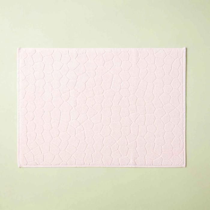Tapis de bain - Stone - Saumon