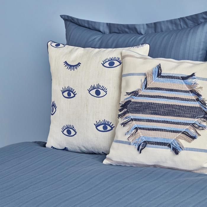 Housse de couette - BELLA MAISON - Arno - 200x220 cm - 100% coton - Certifié OEKO-TEX