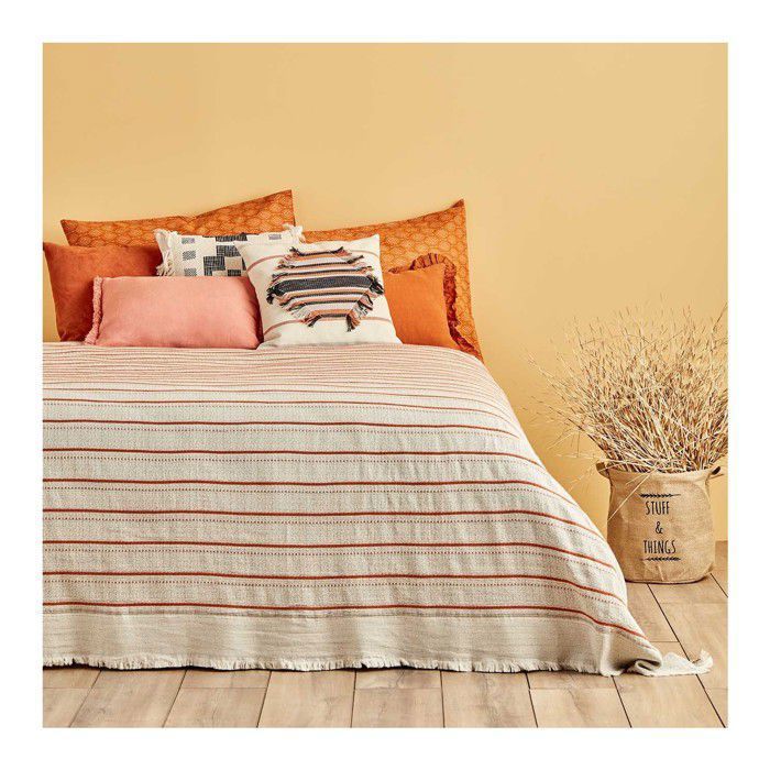 Couvre-lit - BELLA MAISON - Gala - 180x240 cm - 100% coton - Certifié OEKO-TEX