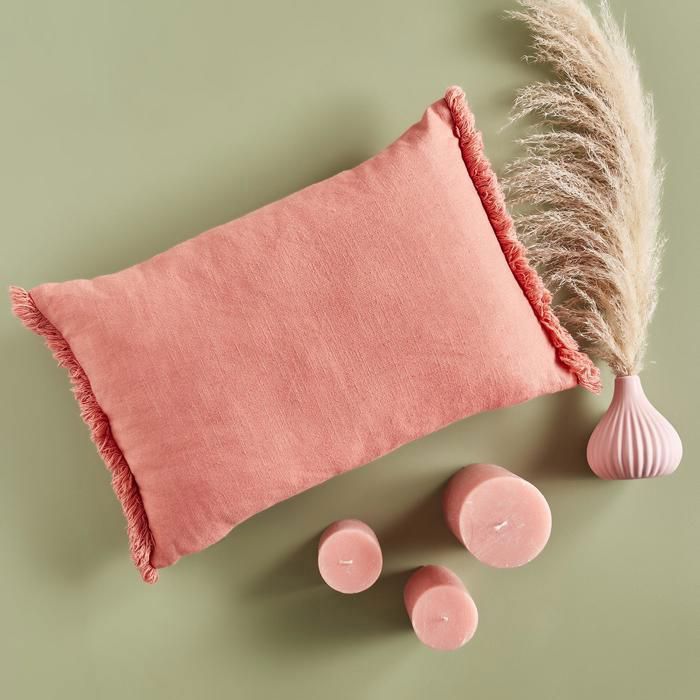 Coussin - Desna - Saumon