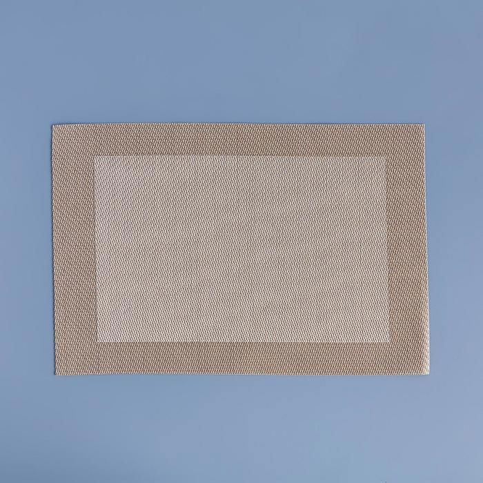 Set de table carré (45x30)1 pièce - Crème