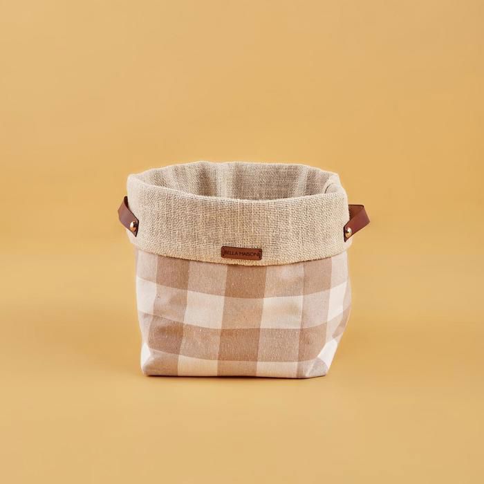 Panier organisateur (25x20cm) - Beige
