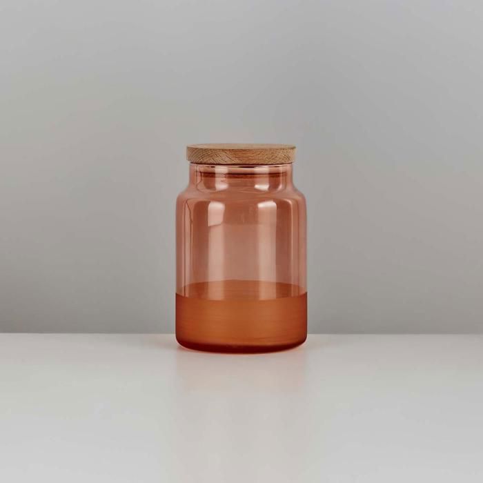 Bocal tuile premium (890 ml) - Rouge brique