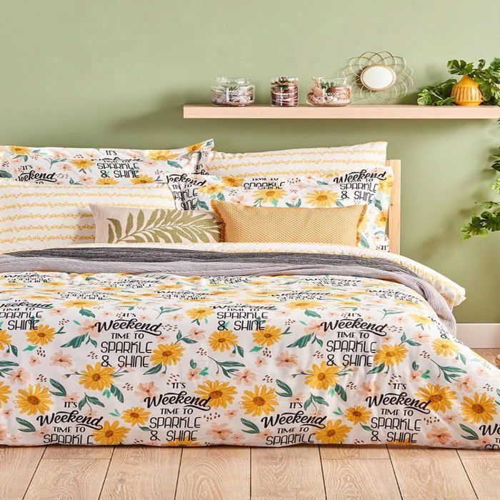 Housse de couette double 200x220 - Jolie