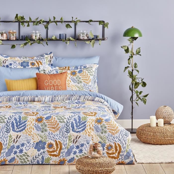 Housse de couette double 200x220 - Audrey
