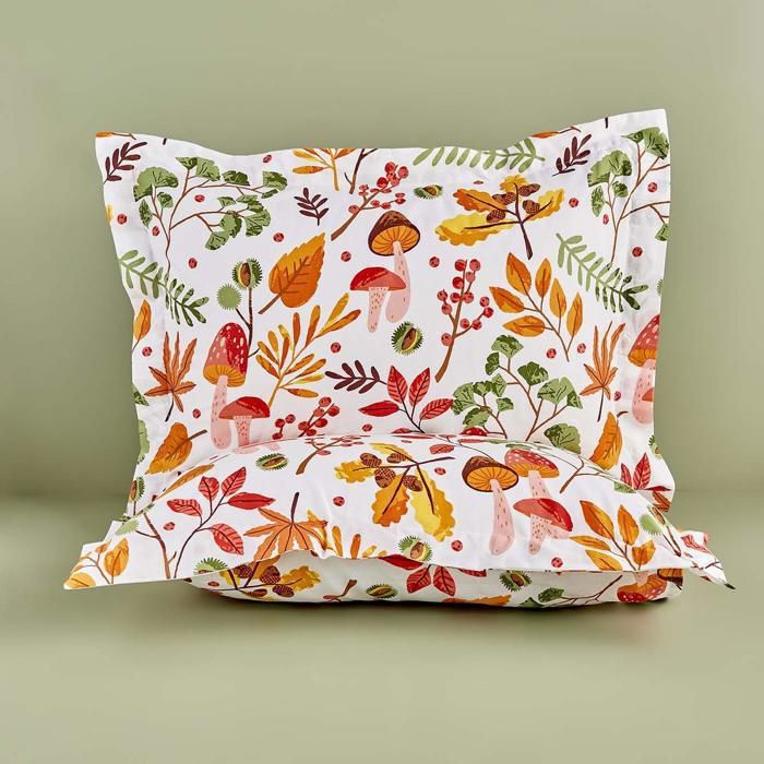 Taie d'oreiller Fall Oxford, lot de 2 pcs (50x70cm)