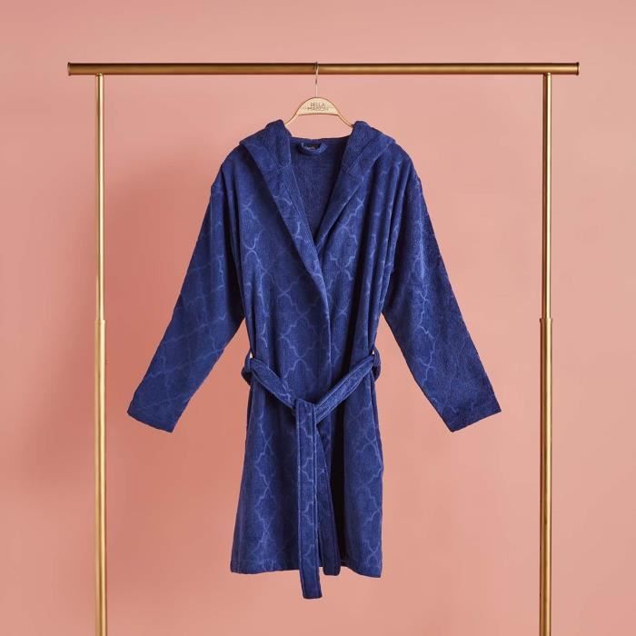 Peignoir - Bargo - Bleu foncé