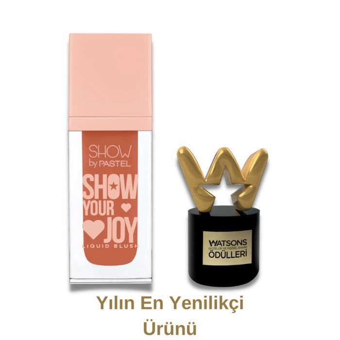 Blush - Show your Joy 57 - Texture soyeuse - Look naturel - Couleur rose