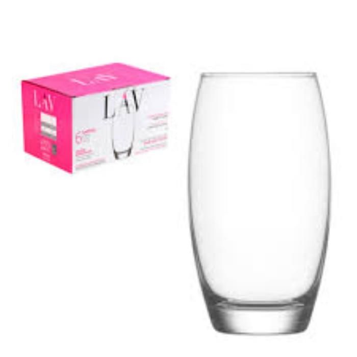 Lot de 6 verres orangeade empire   LAV