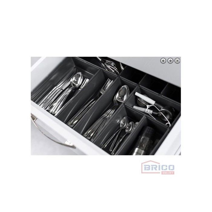 Organisateur de tiroir modulaire - 8 pièces