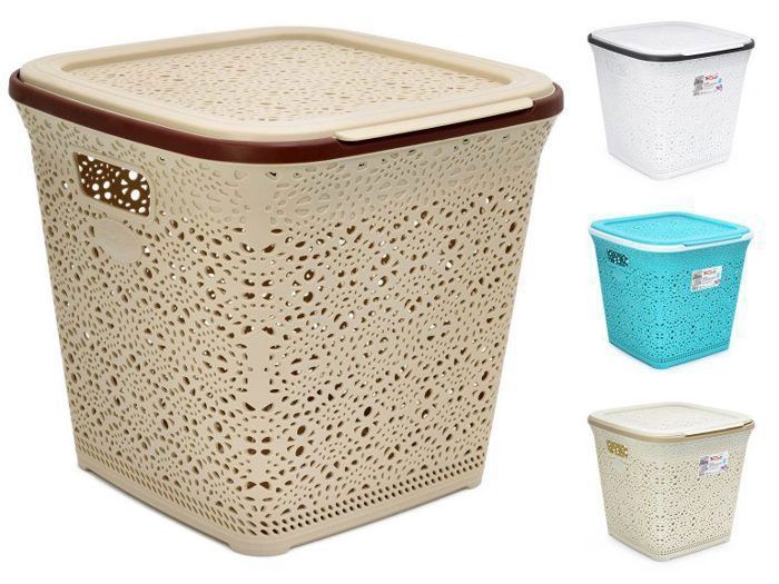 PANIER CARRE TRESSE 15 LITRES MULTI USAGE