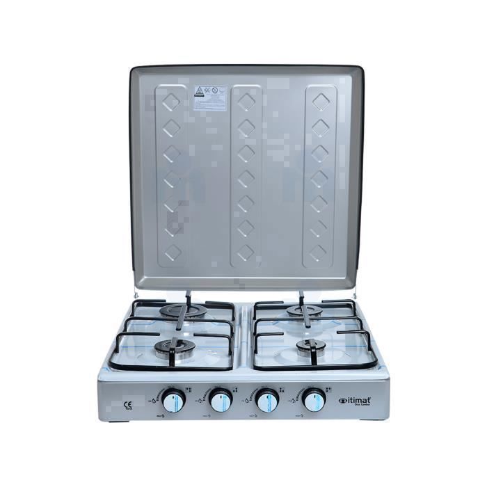 RECHAUD A GAZ   I 15 4 FEUX INOX ITIMAT