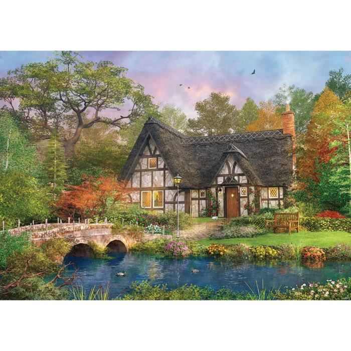 Puzzle paysage et nature - Dominic Davison - The Stoney Bridge Cottage - 2000 pièces - Adulte