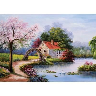 Puzzle - La Maison du Lac - 1000 pièces - Adulte - Mixte