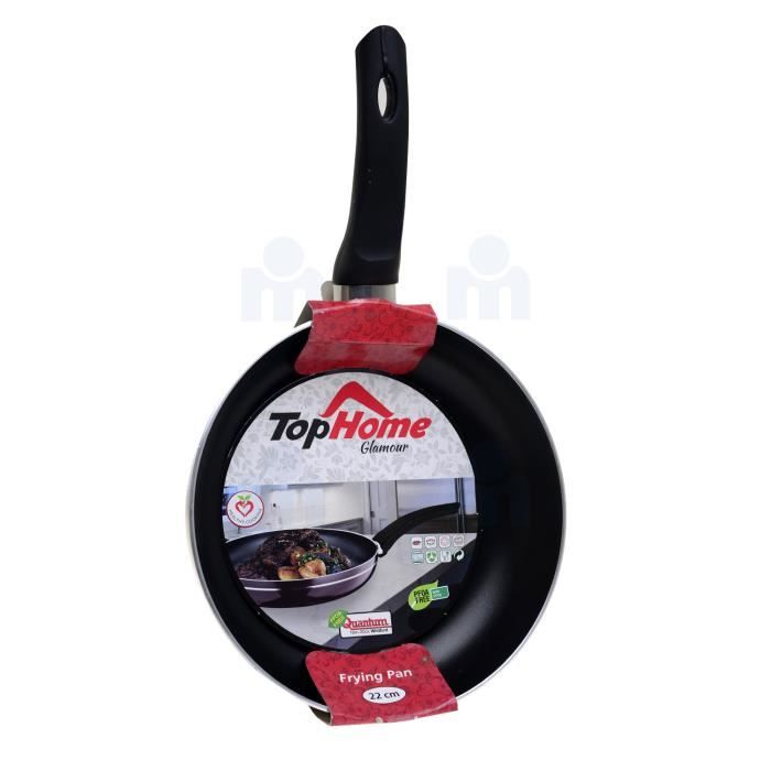 Poêle anti adhésive Glamour 22cm   TOP HOME