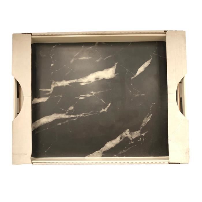 PLATEAU MANOLYA EFFET MARBRE   337X455X40