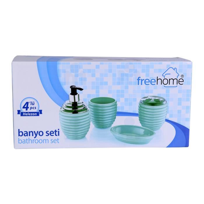 ENSEMBLE DE BAIN HELICOIDAL (4 PIECES)