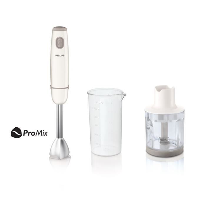 mixer plongeur - 550 w - pied inox - hachoir ph…