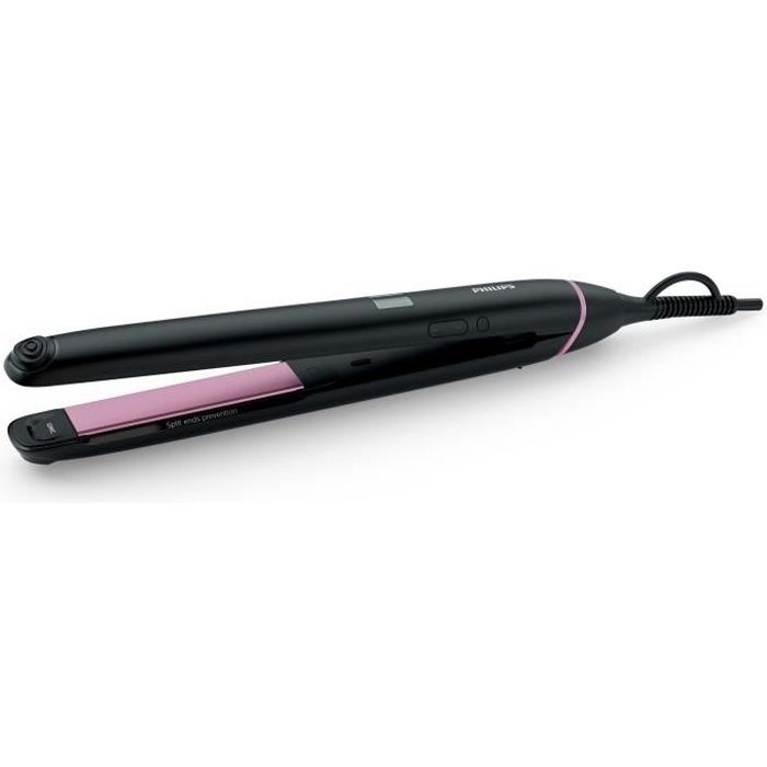 Lisseur Cheveux - PHILIPS - Vivid Ends - Plaques Longues 25x105mm - Technologie SplitStop - Fonction ionique